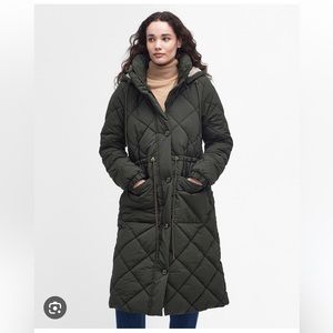 Sage green Barbour Orinsay jacket size US14/UK18